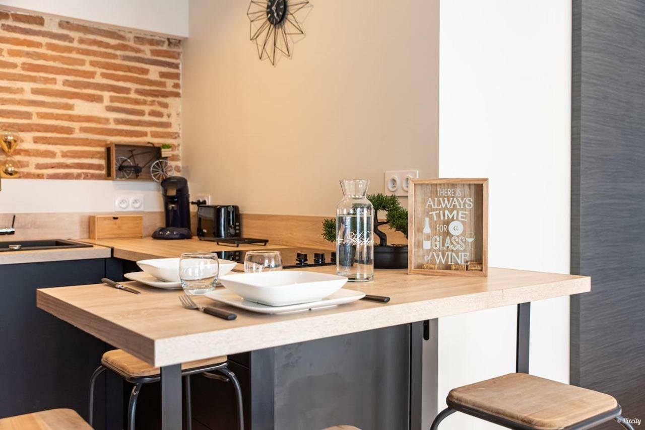 Immeuble Hyper Centre Apartment Montauban Bagian luar foto